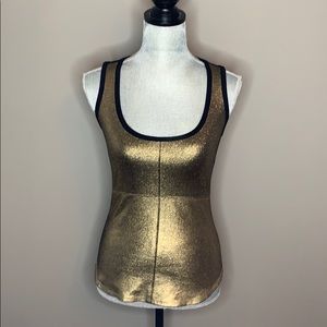 Karen Kane Gold Tank